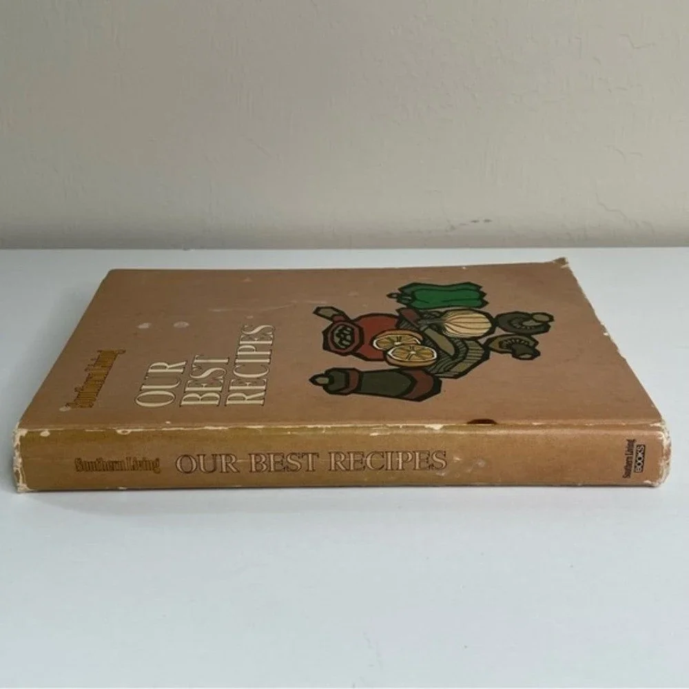 Southern Living Our Best Recipes Cookbook Lena E Sturges Hard Cover Vintage 70s